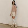 Eiaenlei Ar_Winter Snow Knitted Shorts_Ivory