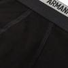 Emporio Armani Solid Fit Letter Boxer Shorts Men bottoms Black 1117764R-75510-0020