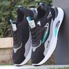 Summer Men's Shoes Spring and Autumn Leather Shoes Men's Mesh Deodorant Wear-resistant Sports Shoes Trend Versatile Casual Trendy Shoes