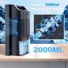 Déshumidificateur électrique - NETTLIFE - 2000 ml (2 L/j) - Télécommande - Minuterie 24 h - Nettoyage UV