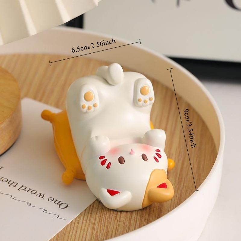 

Cat Mobile Phone Stand Office Desk Work Station Decoration Cute Holiday Gift Home Cartoon Ornaments