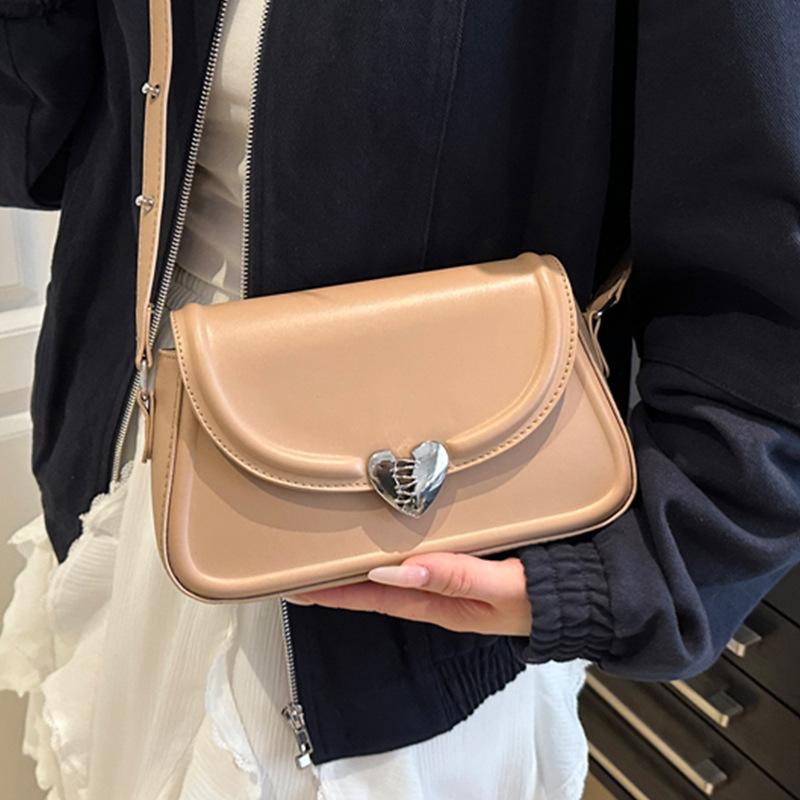 Tide Versatile Ins Shoulder Bag Messenger Bag 2025 New Korean Version Saddle Bag Trendy Fashion Niche Armpit Bag