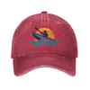 Wassersport Logo Trucker Hüte Outfit Für Unisex Damen Baseballmützen Mode Kopfbedeckung Sonnenkappen Verstellbar