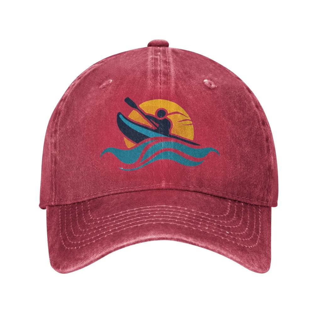Wassersport Logo Trucker Hüte Outfit Für Unisex Damen Baseballmützen Mode Kopfbedeckung Sonnenkappen Verstellbar