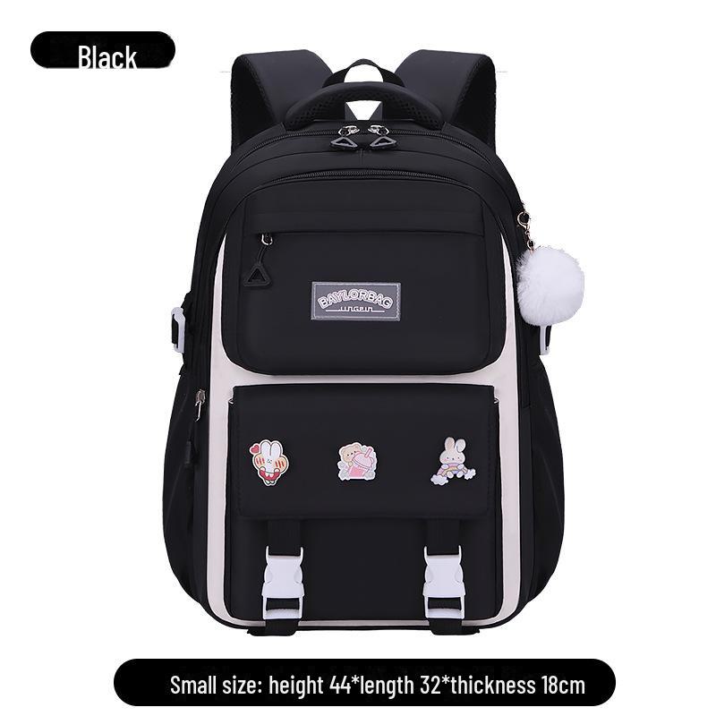 

Легкий, водонепроницаемый рюкзак для девочек: Защита позвоночника, большой вместимости, для учеников начальной и средней школы, 3–6 классы. Trumpet Grades 1-4