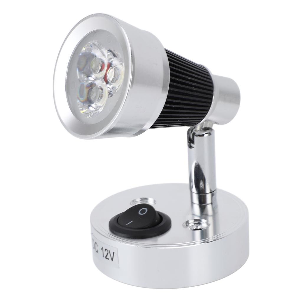 Indoor LED Spotlights 5500K White Light High Transparency Optical Lenses Reading Light for Bedroom