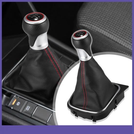 Gear Shift Stick Knob Handle Shifter Gaiter Boot Cover Single for VW Golf