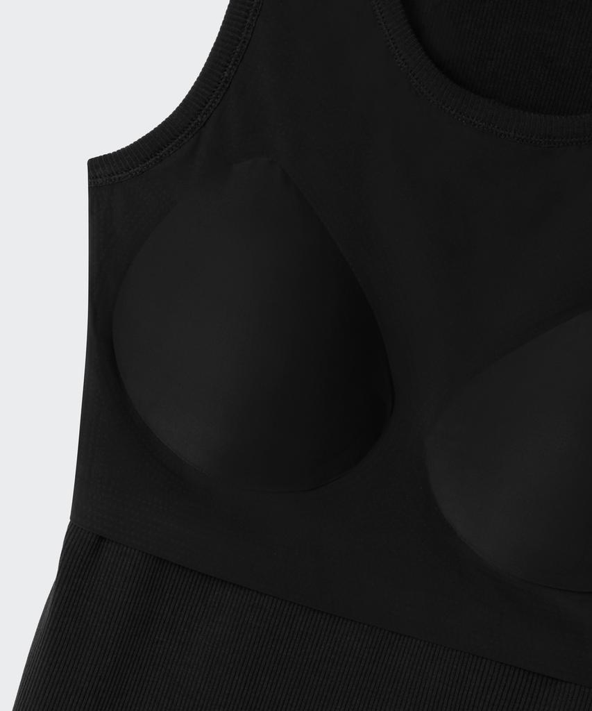 MUSINSA STANDARD WOMAN Women'S Essential Bra Tank Top [Black]