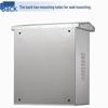 Minggu Outdoor Stainless Steel Double-Door Electrical Box