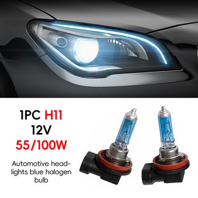 Luz Halógena Automotriz H11 12V 55/100W Blanca Ultrabrillante Luz Antiniebla Accesorio Automotriz
