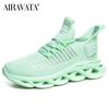 Men Running Shoes Breathable Trainers Sneaker Casual Lace Up Mesh Sport Shoes