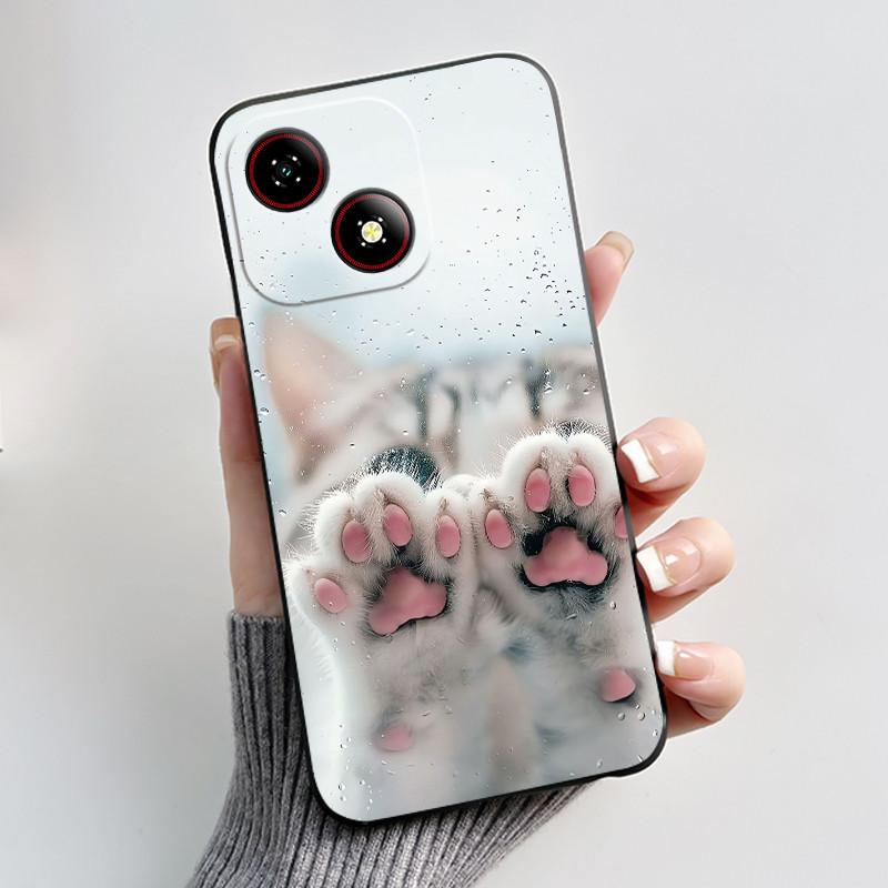 For ZTE Blade A35e Case Luxury Cute Cool Boys Girls Soft Matte Silicone Back Cover For ZTE Blade A35e Phone Bag Shell BladeA35e