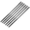 Silver 316 Stainless Steel Square Hollow Chopsticks Set