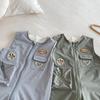 New Winter Thickened Sleeveless Baby Romper 2025 - Newborn Fashion Bodysuit