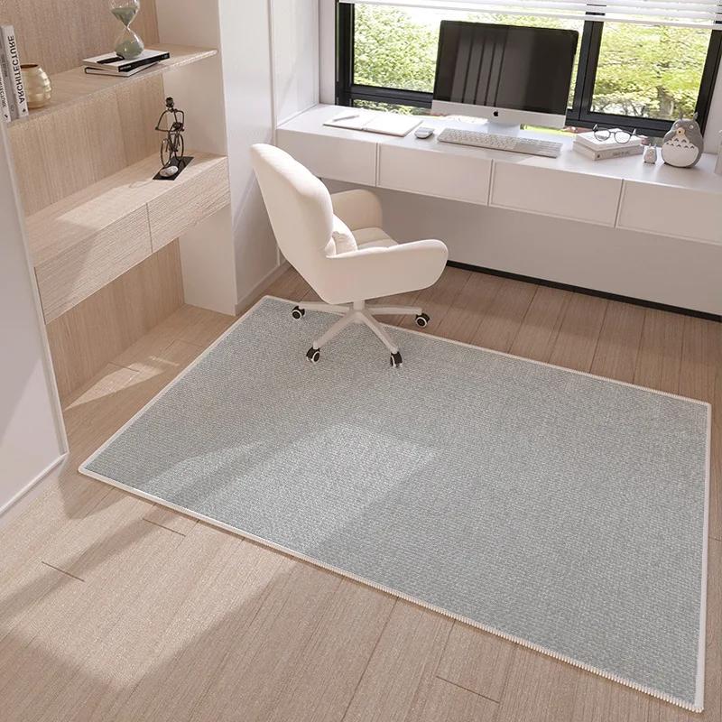 Simple Lines Study Room Carpet Anti-Slip And Easy-To-Maintain Learning Area Floor Mat Indoor Area Carpet Home Decoration