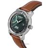 ZEPPELIN Atlantic Leather Strap Dark Green Dial Automatic 84624 Men's Watch