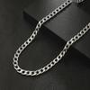 Cuban Chain Necklace Men's High Street Jewelry Women's Unisex High Street Hot Girl Trendy and Cool Clavicle Chain