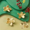 2/4 pieces elegant floral handles - modern and luxurious handles - suitable for dressing tables, bedside tables, wardrobes