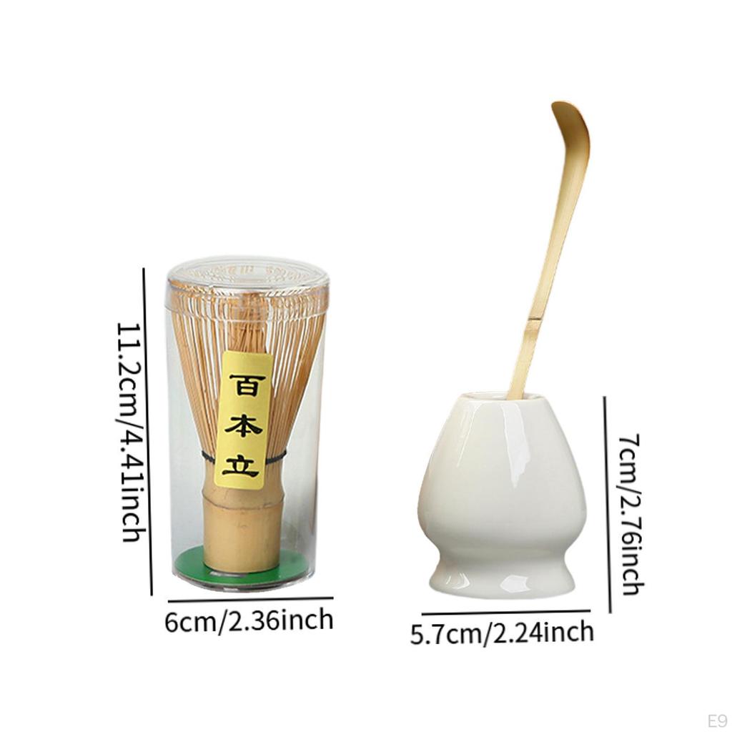 Japanskt Matcha-set Moderna teverktyg Tillbehör Bambuvisp, Keramisk visp