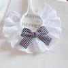 Pure Cotton Lace Pet Bowknot Scarf: Charming Bib for Cats & Dogs