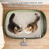 Splash Prevent Cats Litter Box With Deeply Wall Reduce Mess And Tipping Easy Maintenances Cats Litter Tray Home Use