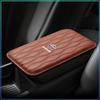 Car Armrest Mat Center Console Leather Protection Cushion For Nissan Nismo Qashqai X J10 J11 Trail Tiida Teana Skyline Juke X-trail Almera