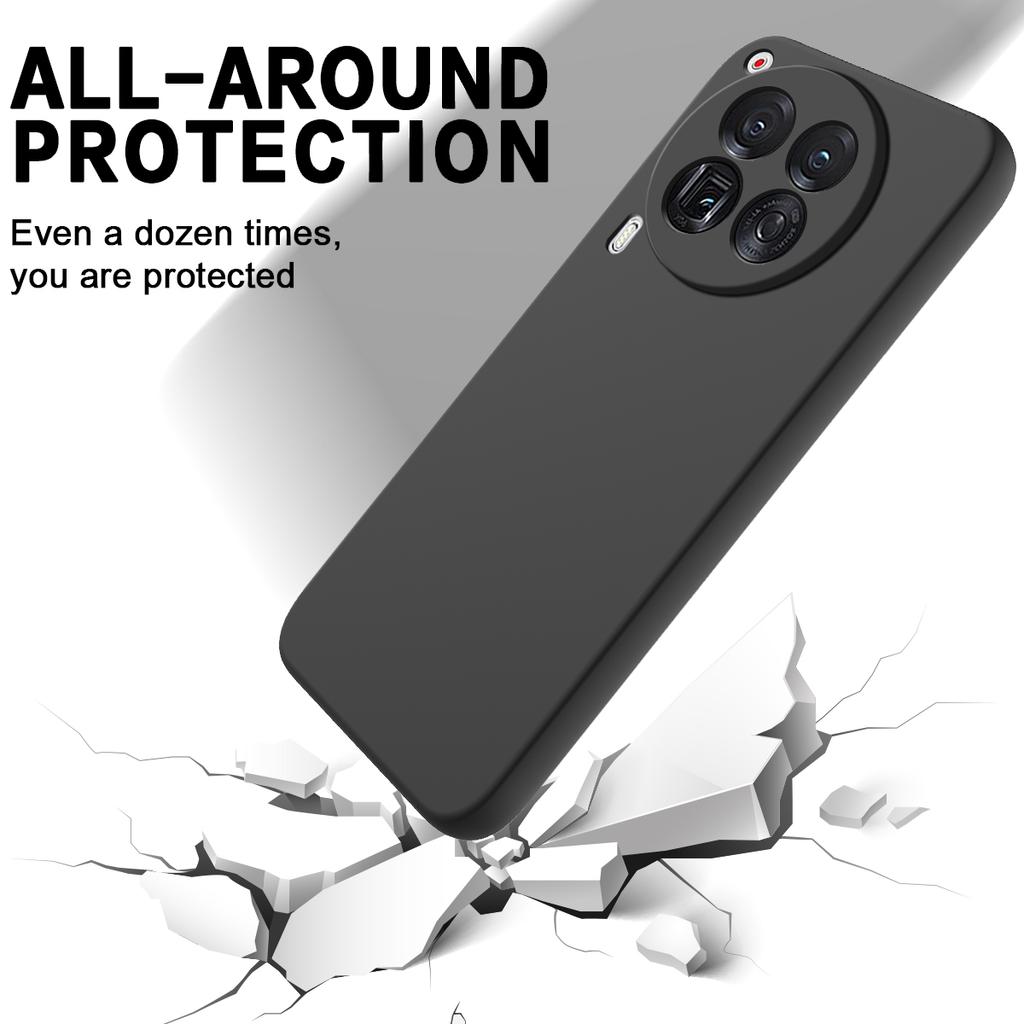 For TECNO Camon 30 Premier 5G Case Liquid Silicone Anti-Fall Phone Cover with Hand Strap