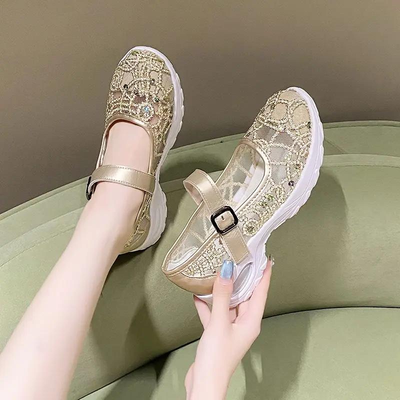 Fashion Summer Original Cheap Mesh Breathable Woman Footwear Designer Luxury Casual 39 Deals 2025 New Walking Light In Shoes for Women