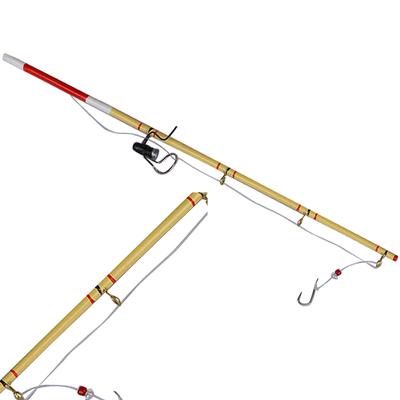 1Pc 1:12 Dollhouse Miniature Fishing Tool Model Toy Dolls House Fishing Rod Pole