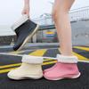 Women's Rain Boots Are Fashionable, Lightweight, Thick Soled, Wear-resistant, Rainproof, And Slip Resistant When Worn Externally