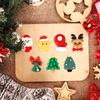 20/40 Stück Mini Weihnachts-Harzfigur Bastelarbeiten Niedliche Rentiere Weihnachtsbaum Weihnachtsmann Flatback Cabochon Ornamente DIY Neujahrsgeschenke