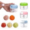 Mini Manual Garlic Press Portable Food Chopper  Food Vegetables Meat Grinder Kitchen Gadgets