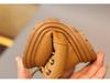 Kids' Fleece-Lined Martin Boots: Boys' and Girls' Autumn/Winter British-Style Yellow Cotton Boots