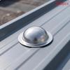 200 Pieces Roof Screw Cap Cover Waterproof Metal Caps for Sheds