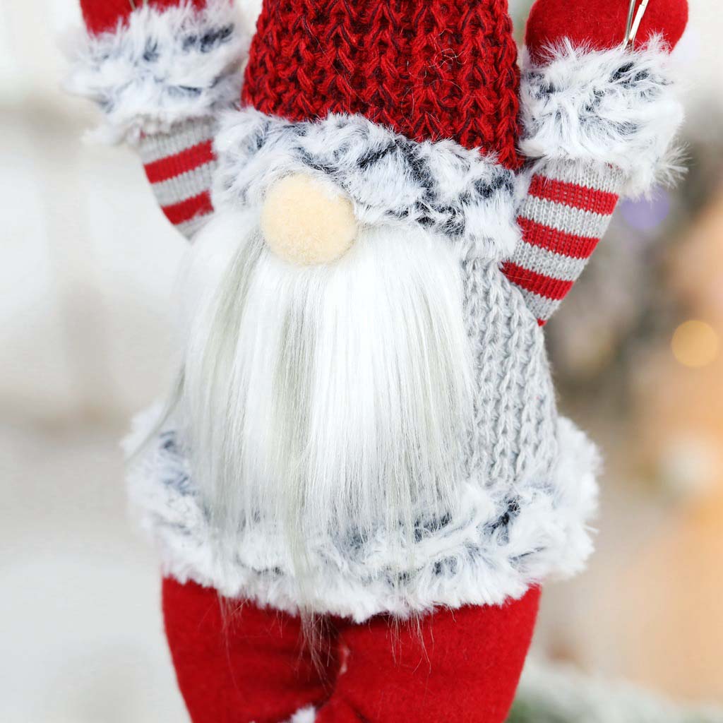 Christmas Swedish Gnome Parachute Hanging Pendant Ornaments Xmas Festival Decoration Supplies