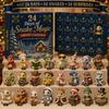 2026 Magic Animal Advent Calendar Acrylic Blind Box Collectible Ornament Christmas Gift