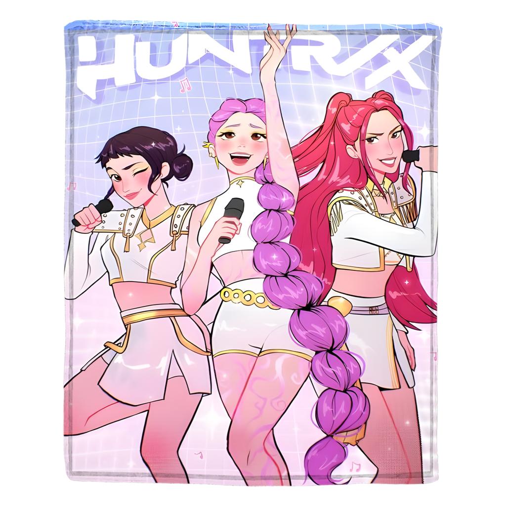 Flannel Digital Printed Blanket Conditioning Blanket Sofa Blanket Girl Gift