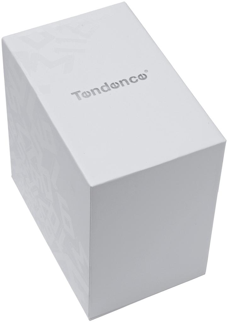 TENDENCE Gulliver 47 Watch Black Dial Stainless Steel Mineral Glass Quartz 47MM TY460011