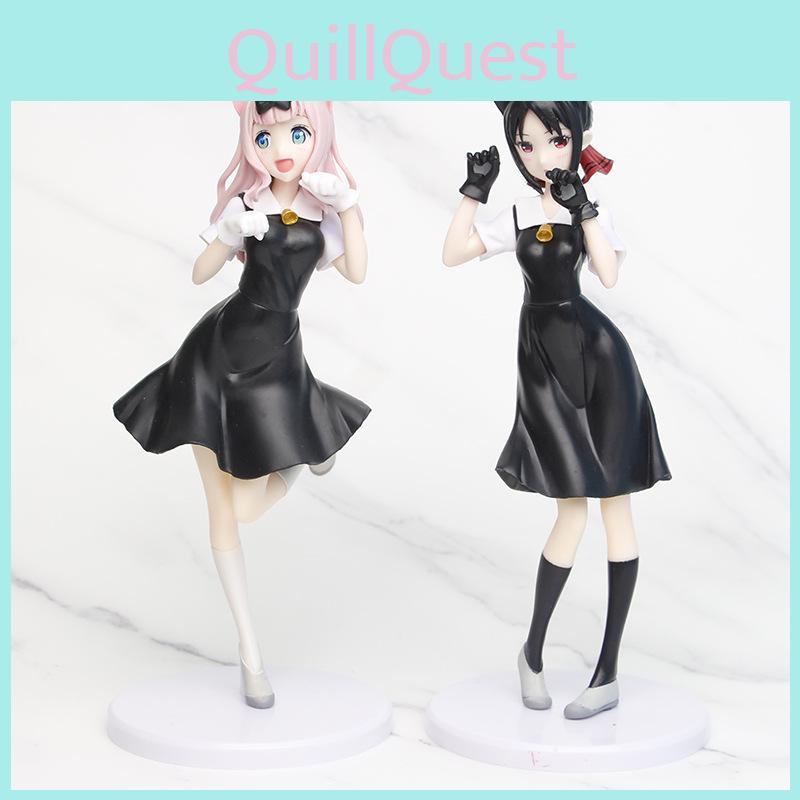 Exquisite Kaguya-sama Model Figure Kaguya Shinomiya Chika Fujiwara 22cm Pvc Anime Collectible