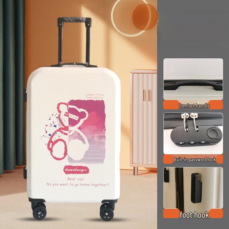 Li Shen Unisex ABS&PC Travel Luggage