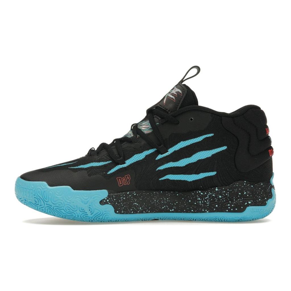 Puma MB.03 Blue Hive Unisex Sneakers Black Electric-Peppermint 379221-01
