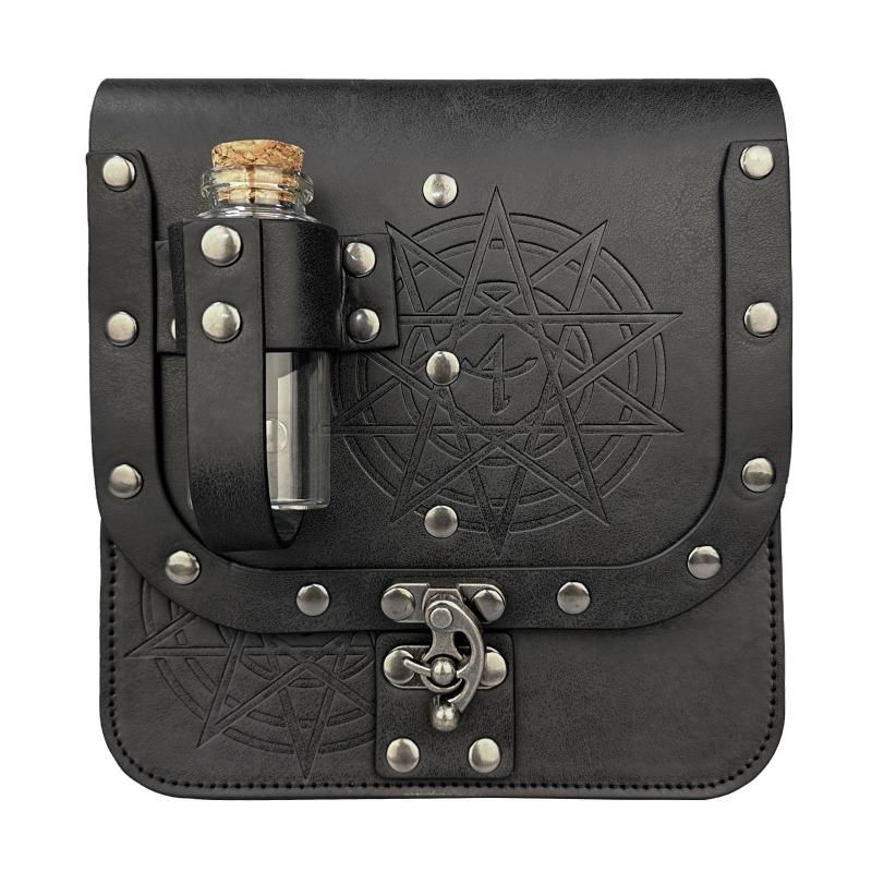 Mittelalterliche Mini-Tasche Beutel Gürtel Hüfttasche Damen Herren Wikinger Ritter Krieger Pirat Party Requisiten Cosplay Kostüm