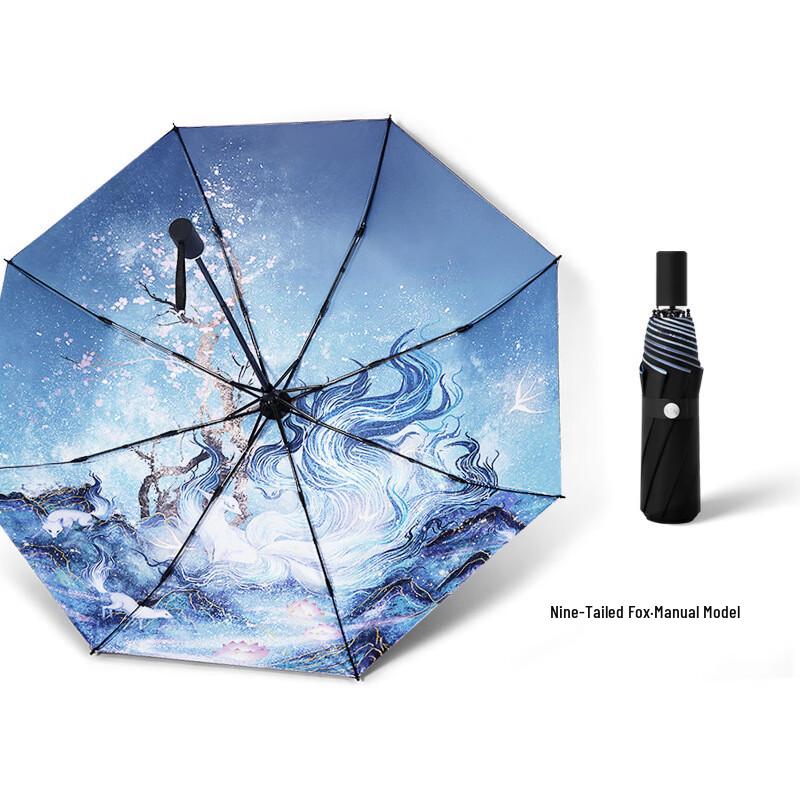 Nanqiao Retro UV Protection All-Weather Folding Umbrella