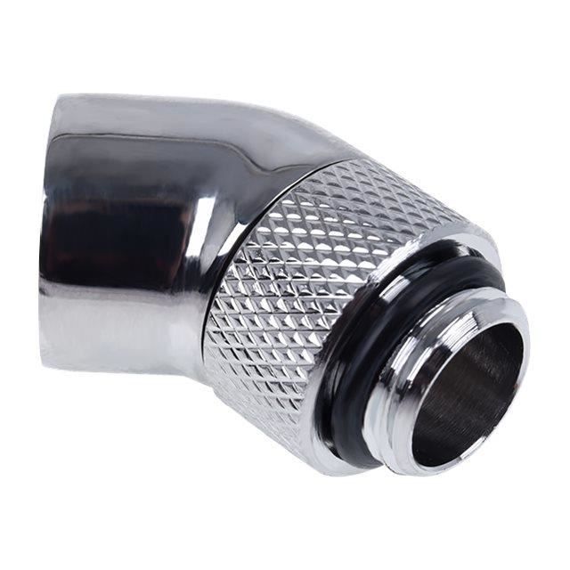 Alphacool Eiszapfen Angled Adaptor 45° Rotatable G1-4 Outer Thread To G1-4 Inner Thread Adaptateur De Raccordement Du Système De…