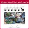 Wireless HD All-in-One Camera System for Home & Outdoor - No Wiring Needed