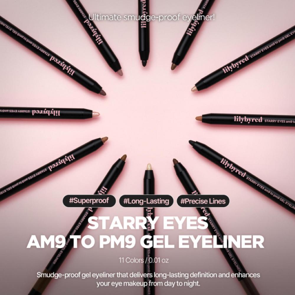 lilybyred Starry Eyes 9 To 9 Gel Eyeliner 0.8g