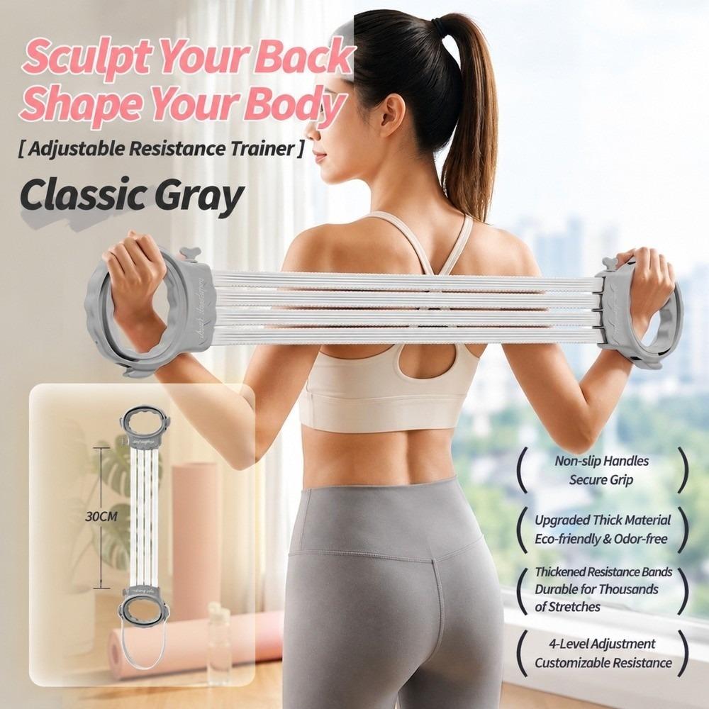 Adjustable Elastic Yoga Band 20-80 Lbs Exercise Band Female Resistance Bands Fitness Training
