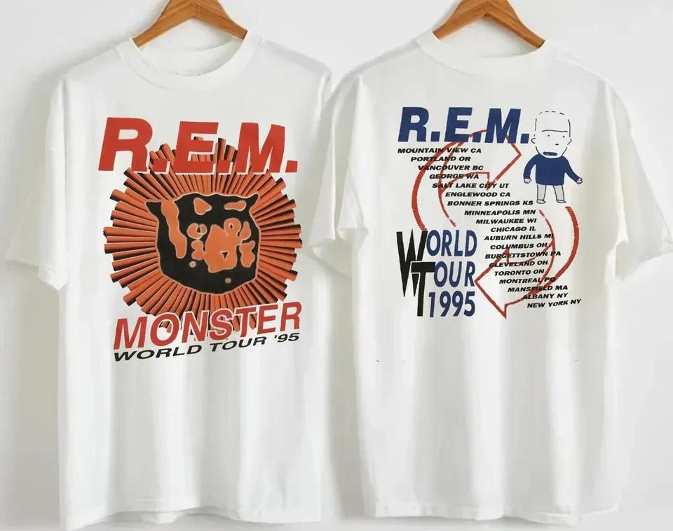 Футболка R.E.M. Monster World Tour 1995, Футболка Rem Monster Tour 95 S