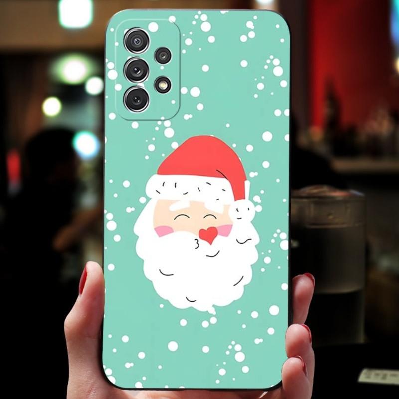 Christmas Tree Snowman Santa Phone Case For Samsung Note Galaxy 8 9 20 10 Pro Plus Ultra M20 M31 M40 M10 J7 J6 Prime Back Cover