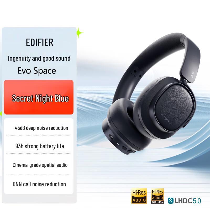 Edifier Evo Space Active Noise Cancelling Bluetooth Headphones
